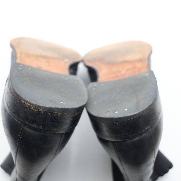 Beckett Simonon Bolton Chelsea Boots Men's 12 Black Leather Dress Shoes Pull On - Picture 13 of 13